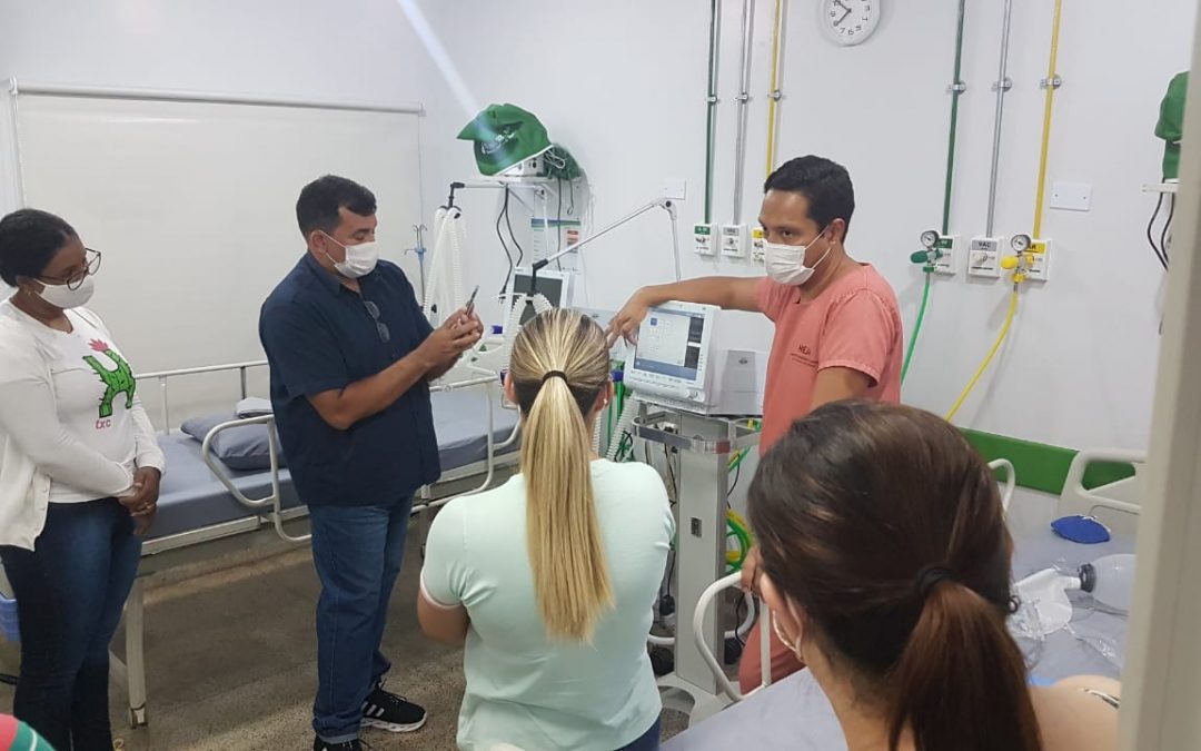 UTI’s para Covid-19 do Hospital Estadual de Jaraguá já estão em funcionamento