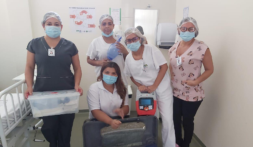 Profissionais do corpo clínico da UPA Macapá recebem treinamento de reciclagem