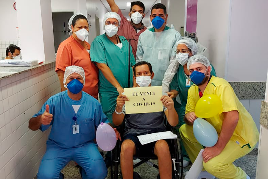 Hospital Municipal de Aparecida de Goiânia promove mais uma Alta Humanizada